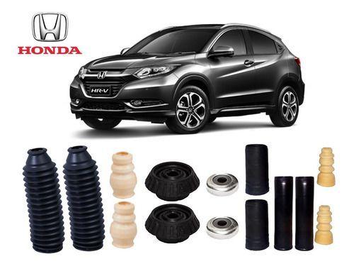 Imagem de 4 Kit Do Amortecedor Coxim Batente Rolamento Coifa Dianteiro Traseiro Honda Hrv 2016 2017 2018 2019/... Envio Imediato