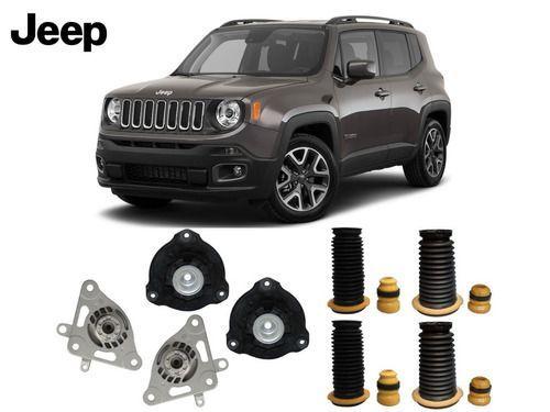 Imagem de 4 Kit Do Amortecedor Dianteiro Traseiro Jeep Renegade 2018 2019 2020