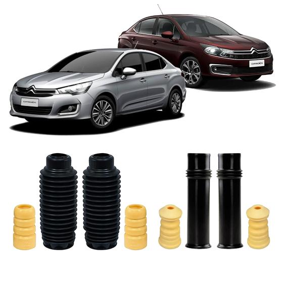 Imagem de 4 Kit Guarda Pó Reparo Citroen C4 Lounge 2012 2013 2014 2015