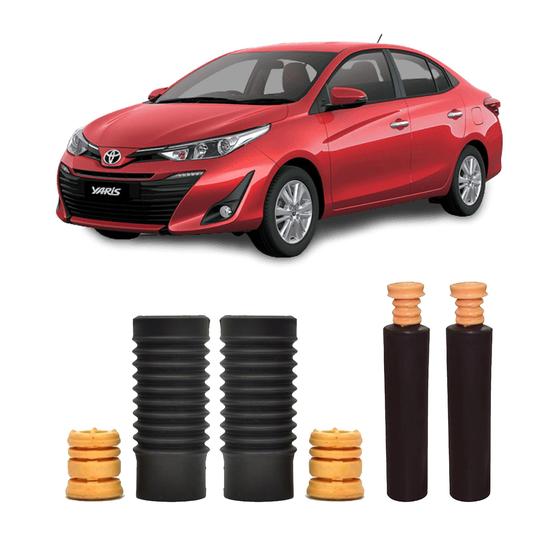 Imagem de 4 Kit Reparo Guarda Pó Amortecedor Yaris Sedan 2019 2020 21