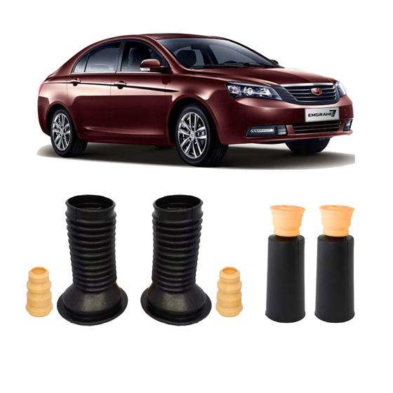 Imagem de 4 Kit Reparo Guarda Pó Dianteiro Traseiro Geely Ec7 1.8 2014