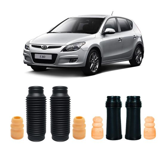 Imagem de 4 Kit Reparo Guarda Pó Dianteiro Traseiro I30 2009 2010 2011