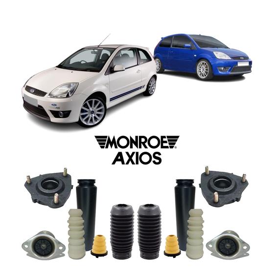 Imagem de 4 Kit Suspensão Dianteira Traseira Ford Fiesta 2002 A 2010