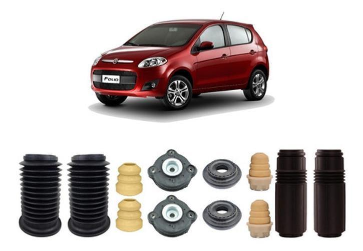 Imagem de 4 Kits Suspensão Dianteira Traseira Fiat Palio 2012 A 2020