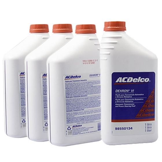 Imagem de 4 Litros Oleo De Cambio Automatico Direcao Dexron 6 Onix prisma agile astra celta meriva