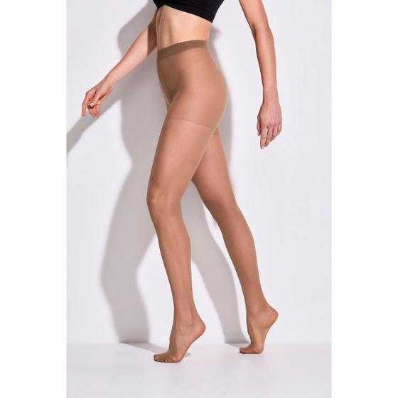 Imagem de 4 Pares Meia Calça Trifil Fio 15 Clássica Adherence com Lycra 6394