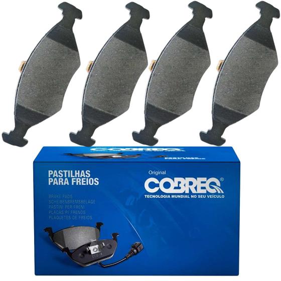 Imagem de 4 Pastilhas Freio Dianteira Onix Prisma Cobalt Cobreq N367