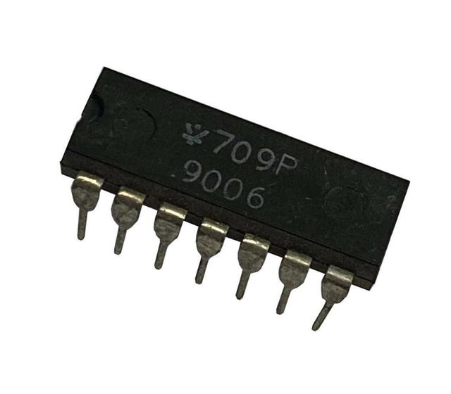 Imagem de 4 pçs - c.i. lm709 - lm 709 - 14 terminais
