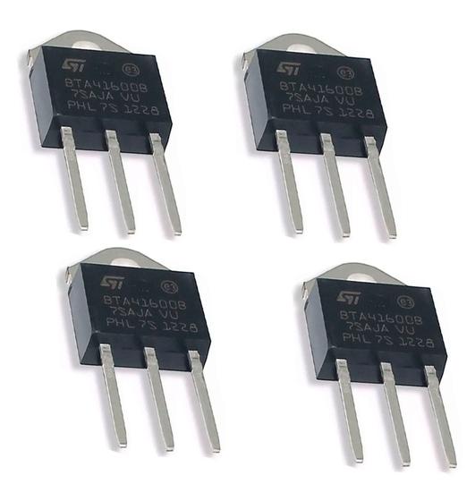 Imagem de 4 Peças Triac bta41600b 40a 600v original Transistor Bta41-600