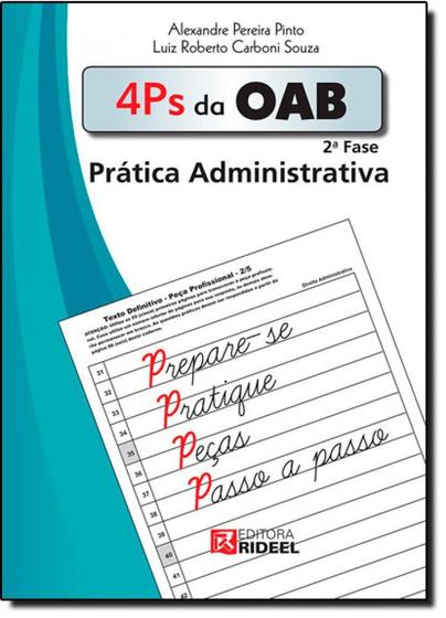 Imagem de 4 Ps Da Oab 2 Fase - Pratica Administrativa