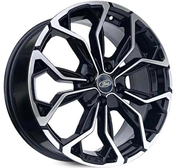 Imagem de 4 rodas kr m16 modelo ford ka, fiesta / aro 15x6 / (4x108) et40