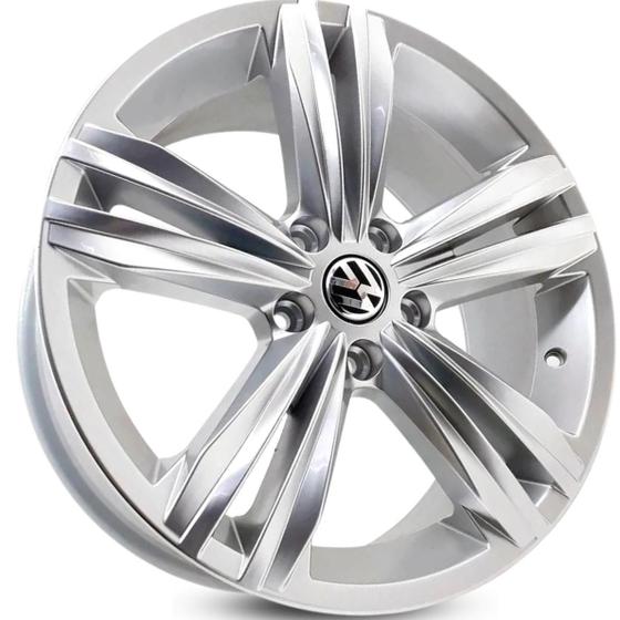 4 rodas kr s18 modelo tiguan r-line / aro 18x7 / (5x100) et38 Menor preço em 4 rodas kr s18 modelo tiguan r-line / aro 18x7 / (5x100) et38
