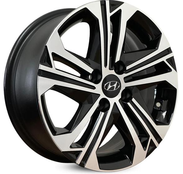 Imagem de 4 rodas kr s52 modelo hb20 s / aro 15x6 / (4x100) et41