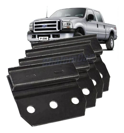 Imagem de 4 Suporte Calha Vidro Porta F250 F350 F12000 F14000         