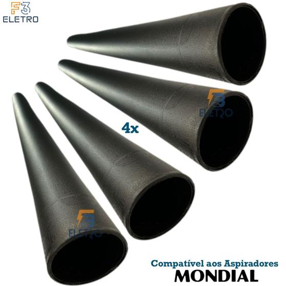 Imagem de 4 Tibo Extensor para Aspirador de pó Mondial AP03 AP05 AP 07 AP08  AP09