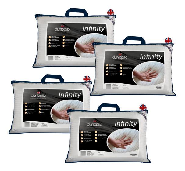 Imagem de 4 Travesseiros Látex Infinity - Alto