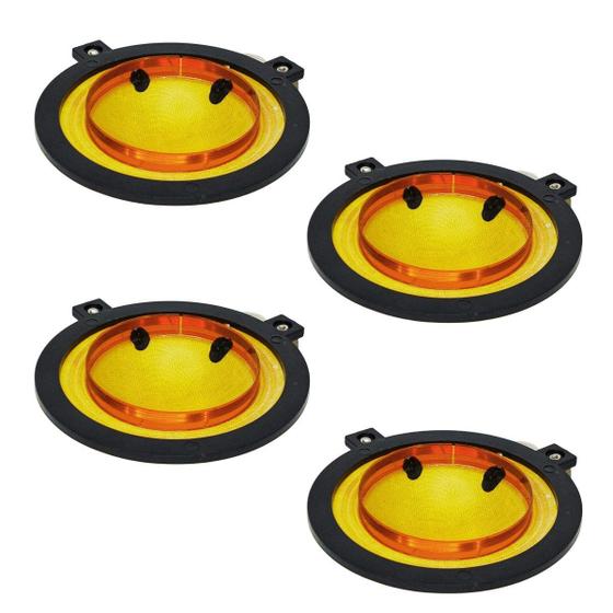 Imagem de 4 Unidades do Reparo Driver Corneta Hdi 320 Fenólico 8 Ohms 100w Rms Reforçado Compatível Com Jbl Selenium