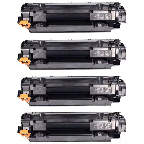 Imagem de 4 Unidades Toner Importado Compatível paraP1102 P1102w M1132