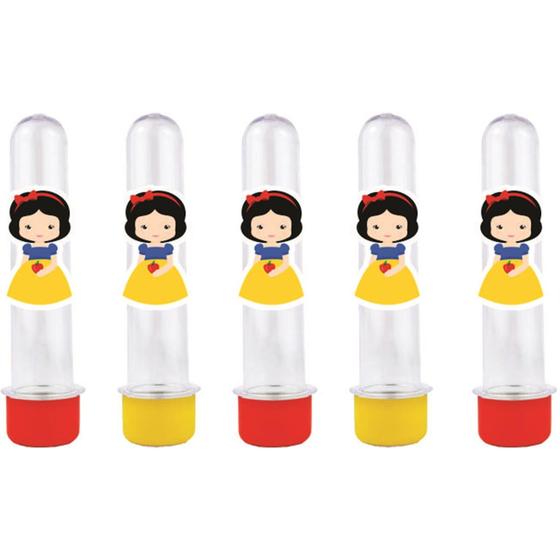 Imagem de 40 Tubetes Branca de neve Baby (cute) - Envio Imediato