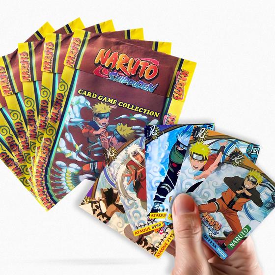Imagem de 400 Cards/Figurinhas Naruto - 100 Pacotes atacado