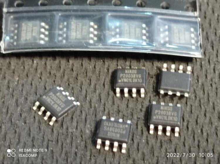 Imagem de 400x Transistor P2003bvg P2003 Mosfet N 9amp 30v Smd Soic8