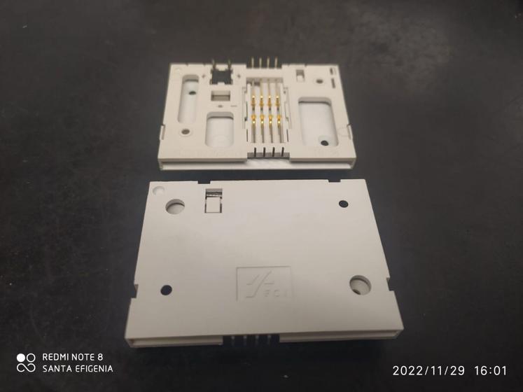 Imagem de 40x Conector Smart Card E2 7431e0225s01lf Amphenol Fci