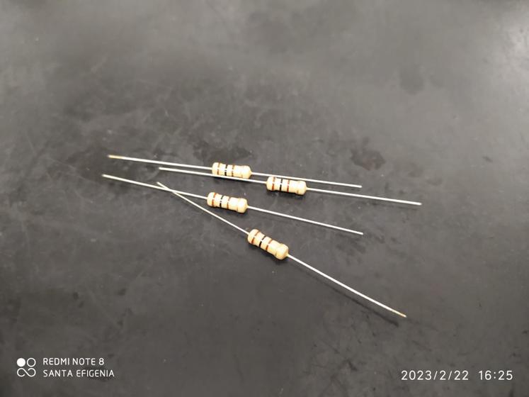 Imagem de 40x Resistor 100r 1/2w 5% 8mm