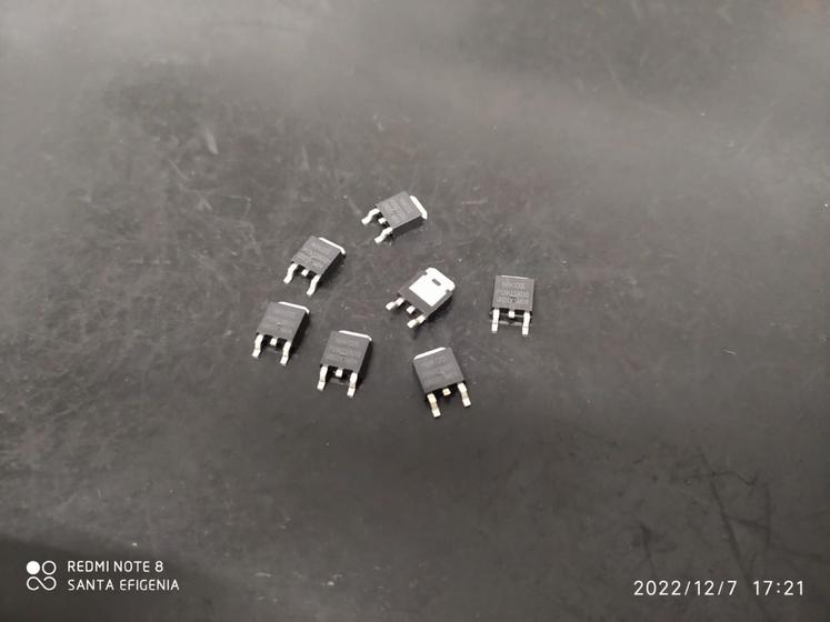 40x Transistor P0903bdg P0903 Mosfet N 50amp 25v Smd To252 - Transistor ...