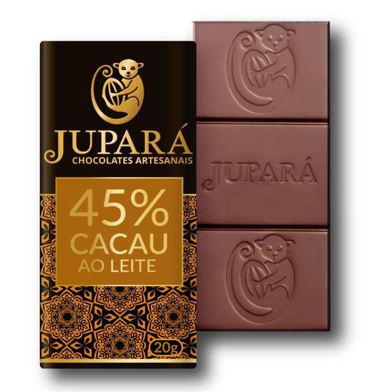 Imagem de 42 Barras De Chocolates Jupará 45% Cacau - Ao Leite