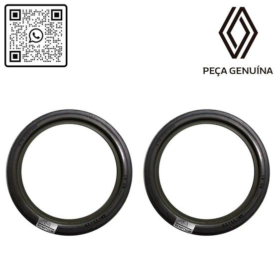 Imagem de 479708794r - kit com 2 aneis coroa do abs traseiro (iman) - 2016 em diante - kwid