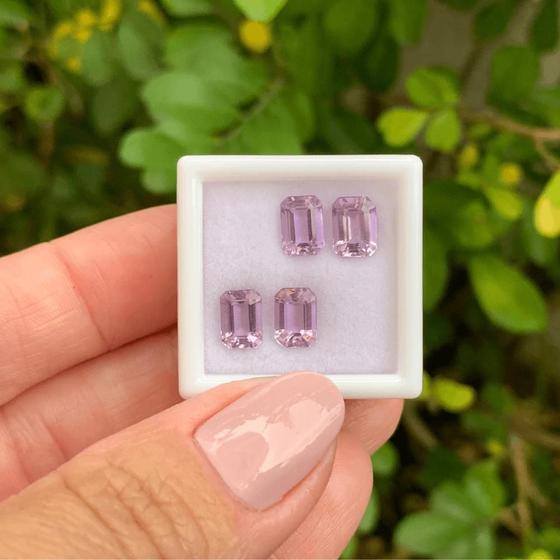 Imagem de 4ø Ametista Retangular 3,60ct