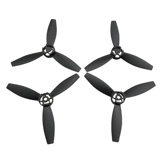 Imagem de 4pcs hélices de plástico para papagaio bebop 2 drone quadcopter 