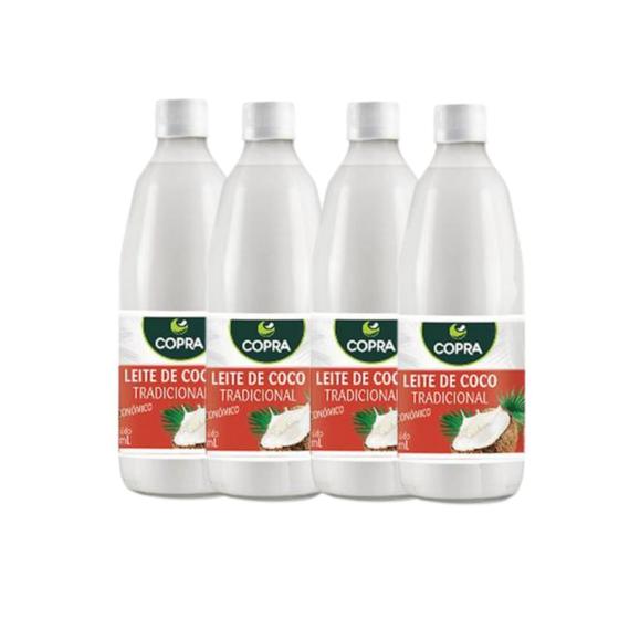 Imagem de 4uni Leite de Coco Pet 500ml - Copra