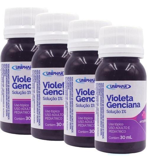 Imagem de 4Uni Violeta Genciana Solução 1% Com Glicerina