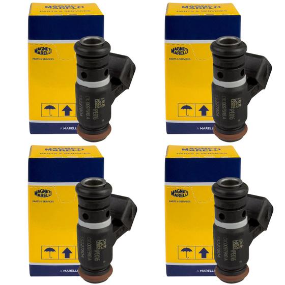 Imagem de 4x Bico Injetor Uno Palio 1.0 Flex Magneti Marelli Ipe016