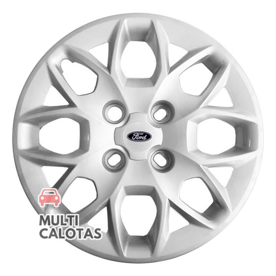 Imagem de 4x Calota Ford Ka Hatch Sedan Aro 14 com Emblema 342cb