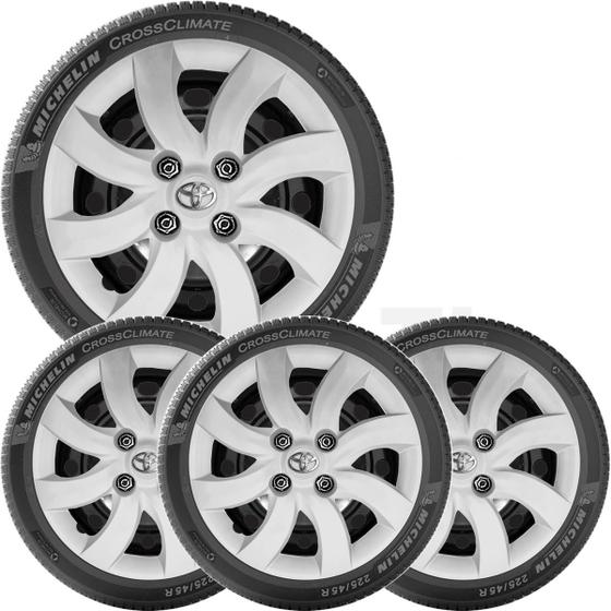 Imagem de 4X Calota TOYOTA ETIOS Aro 14 2012 2013 2014 2015 094cb