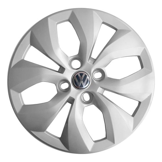 Imagem de 4x Calota Vw Gol Voyage Up aro 14  Emblema Original 241cb