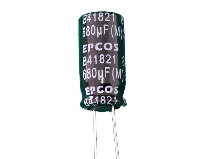 Imagem de 4x Capacitor Eletrolitico 680uf/35v 85 10x12mm Epcos