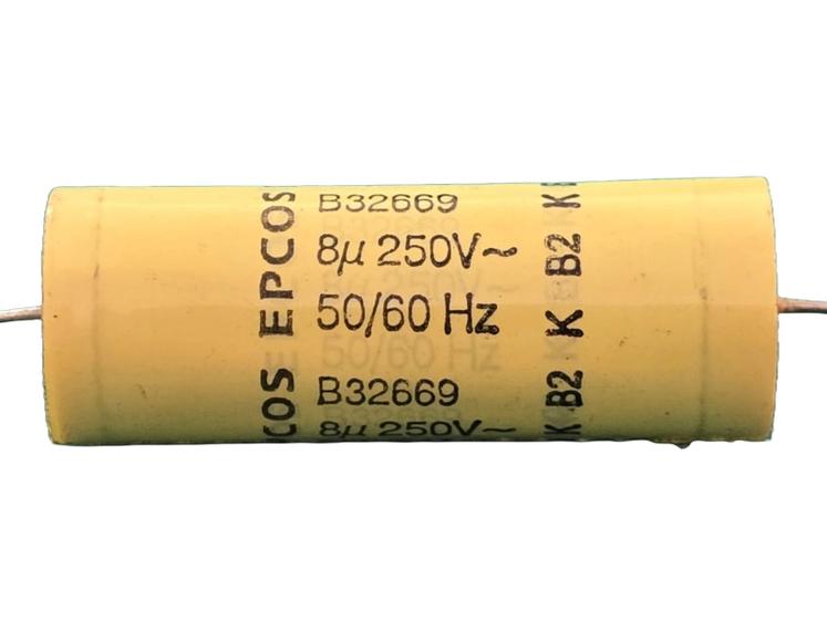 Imagem de 4x Capacitor Partida 8uf/250v Axial B32669 Epcos