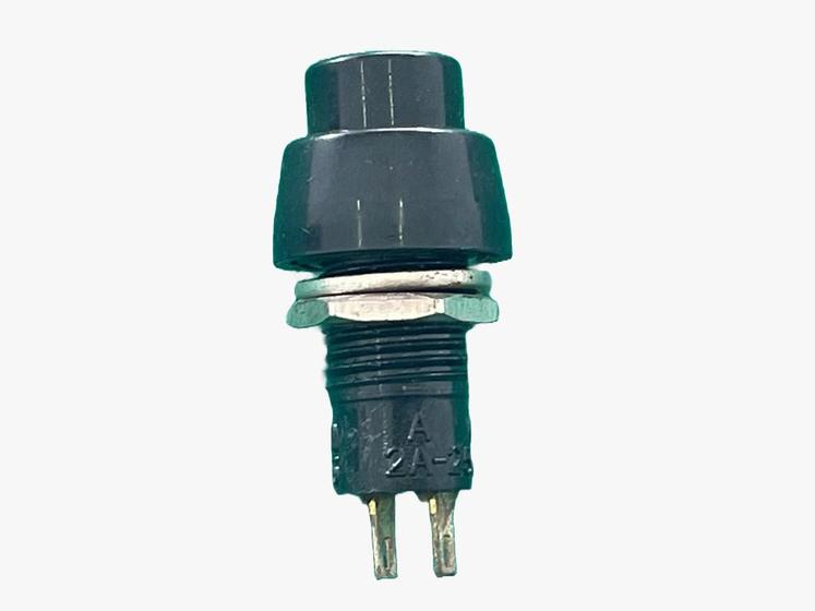 Imagem de 4x Chave Push Button Pbs-11b 2t 2amp 250v Sem Trava Preto