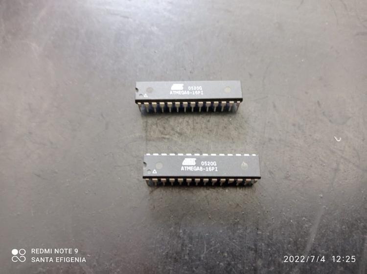 Imagem de 4x Circuito Integrado Atmega8-16pi Atmega8 Atmel
