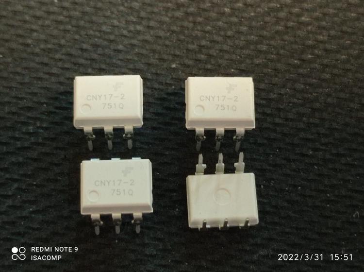 Imagem de 4x Circuito Integrado Cny17-2 Fairchild