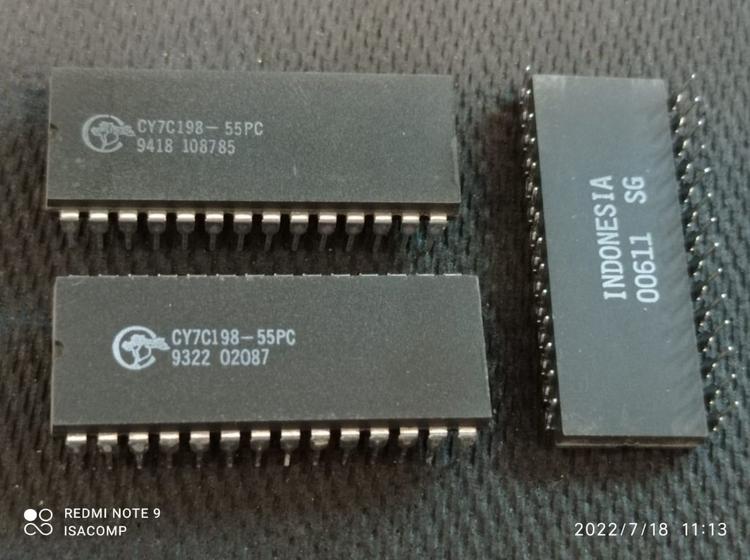 Imagem de 4x Circuito Integrado Cy7c198-55pc Cy7c198 Cypress