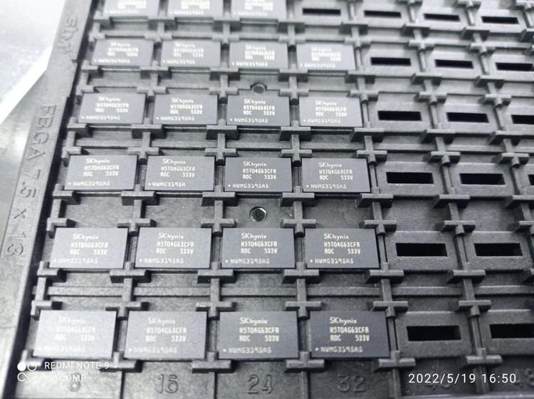 Imagem de 4x Circuito Integrado H5tq4g63cfr-rdc H5tq4g63 Bga Hynix