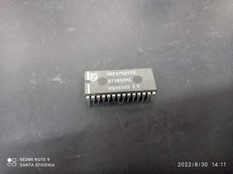 Imagem de 4x Circuito Integrado Hef4752vpb Hef4752 Philips