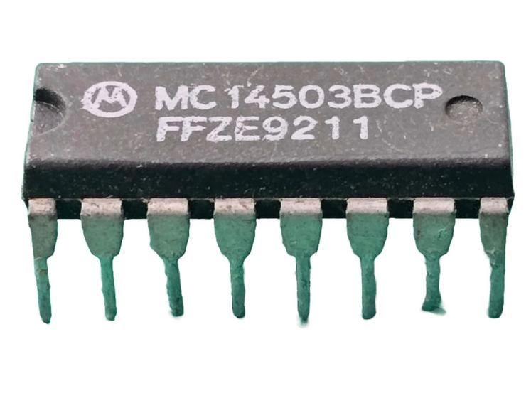 Imagem de 4x Circuito Integrado Mc14503bcp Mc14503 Motorola