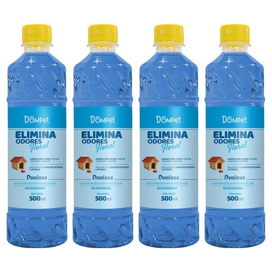 Imagem de 4x Eliminador de Odores Dompet 500Ml