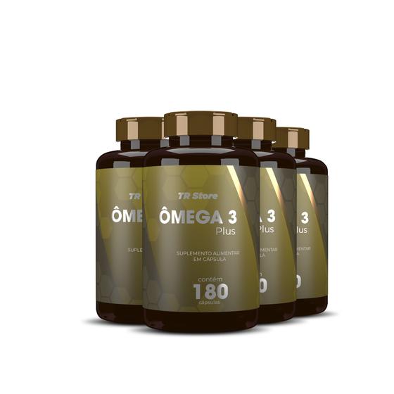 Imagem de 4x omega 3 plus epa+dha 180caps tr store