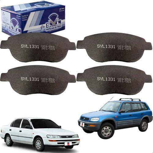 Imagem de 4x Pastilha Freio Dianteira Corolla1.8 97 98 99 2000 2001...